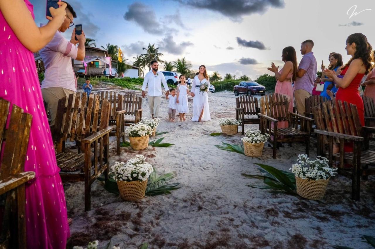 Seu Pedro Lounge Praia - Pousada E Kite Center Icapui Ngoại thất bức ảnh