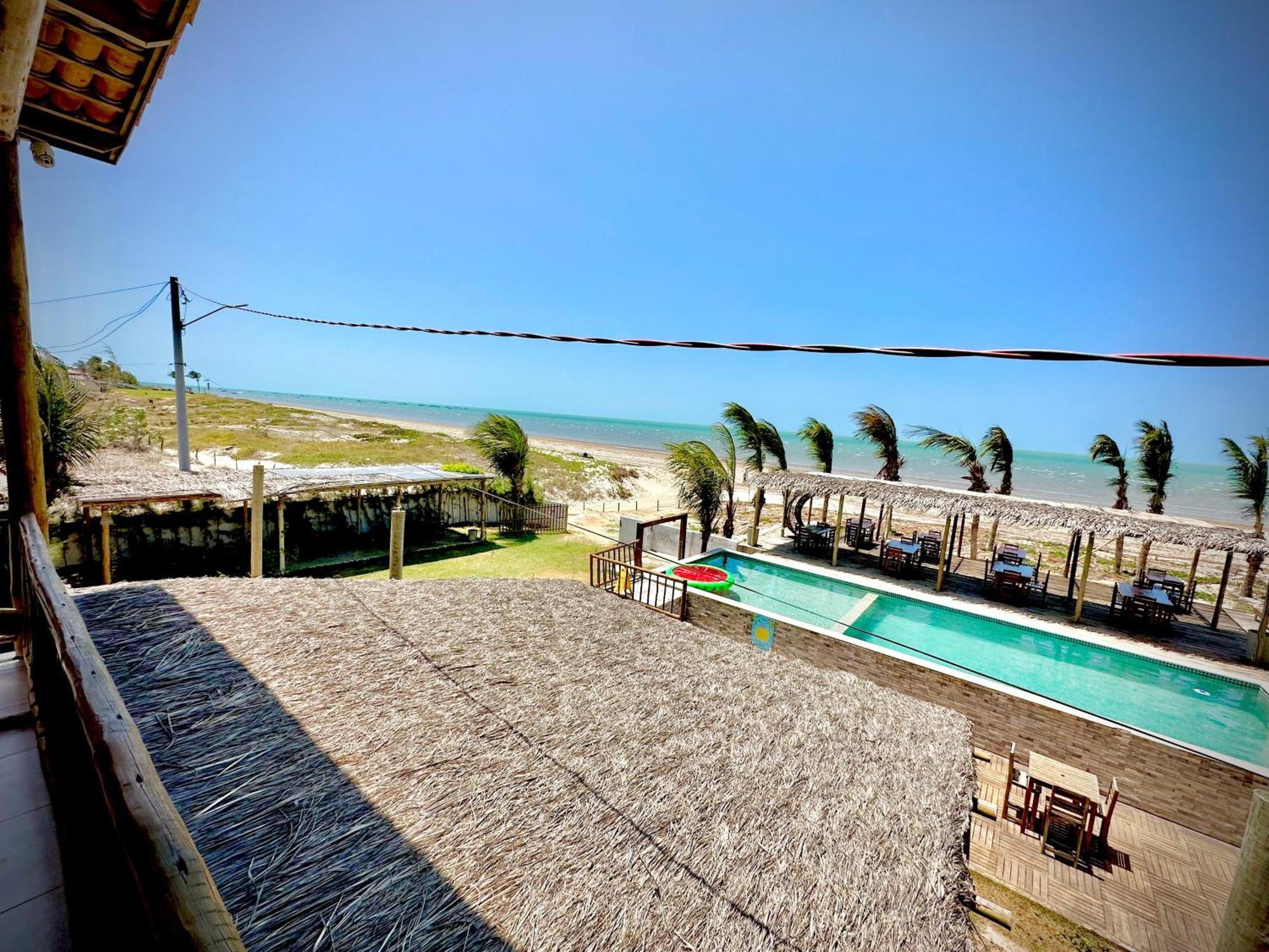Seu Pedro Lounge Praia - Pousada E Kite Center Icapui Ngoại thất bức ảnh