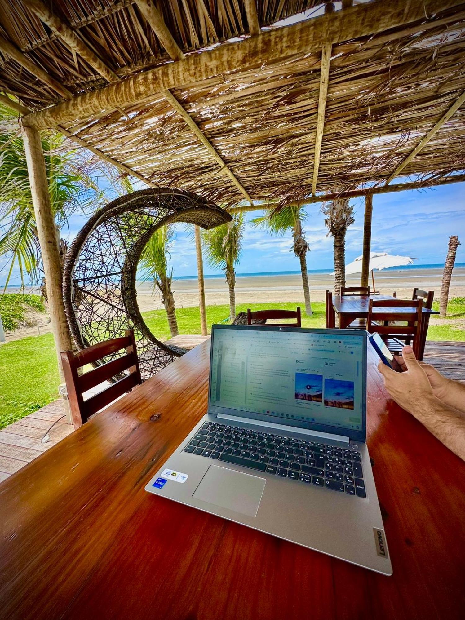 Seu Pedro Lounge Praia - Pousada E Kite Center Icapui Ngoại thất bức ảnh